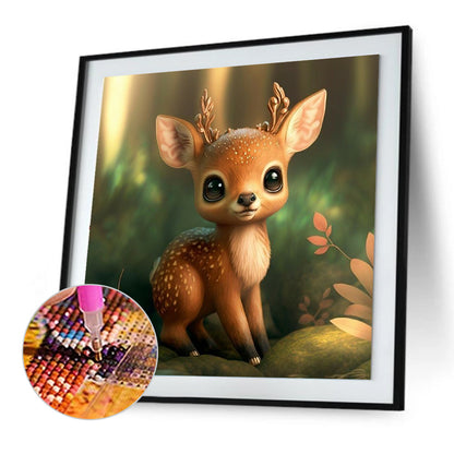 Animals In The Jungle - Full Round Drill Diamond Painting 30*30CM