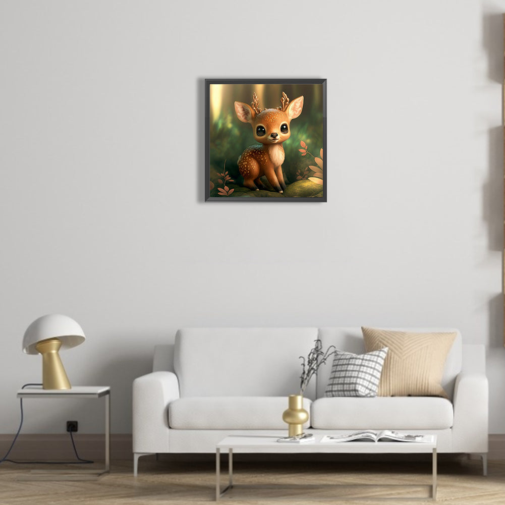 Animals In The Jungle - Full Round Drill Diamond Painting 30*30CM