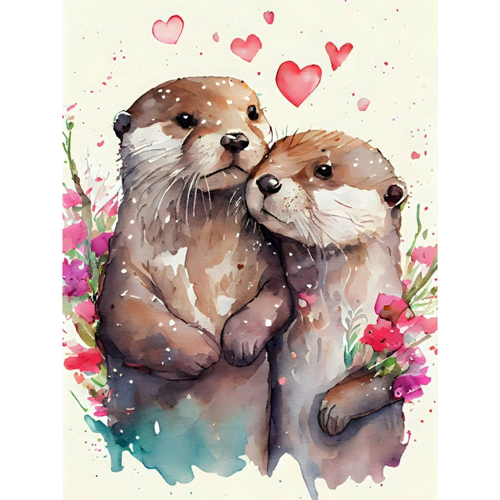 Weasel - Full Round Drill Diamond Painting 30*40CM