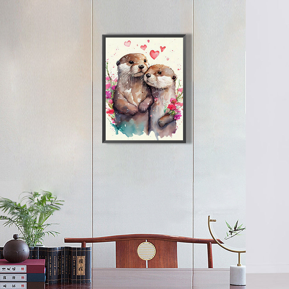 Weasel - Full Round Drill Diamond Painting 30*40CM