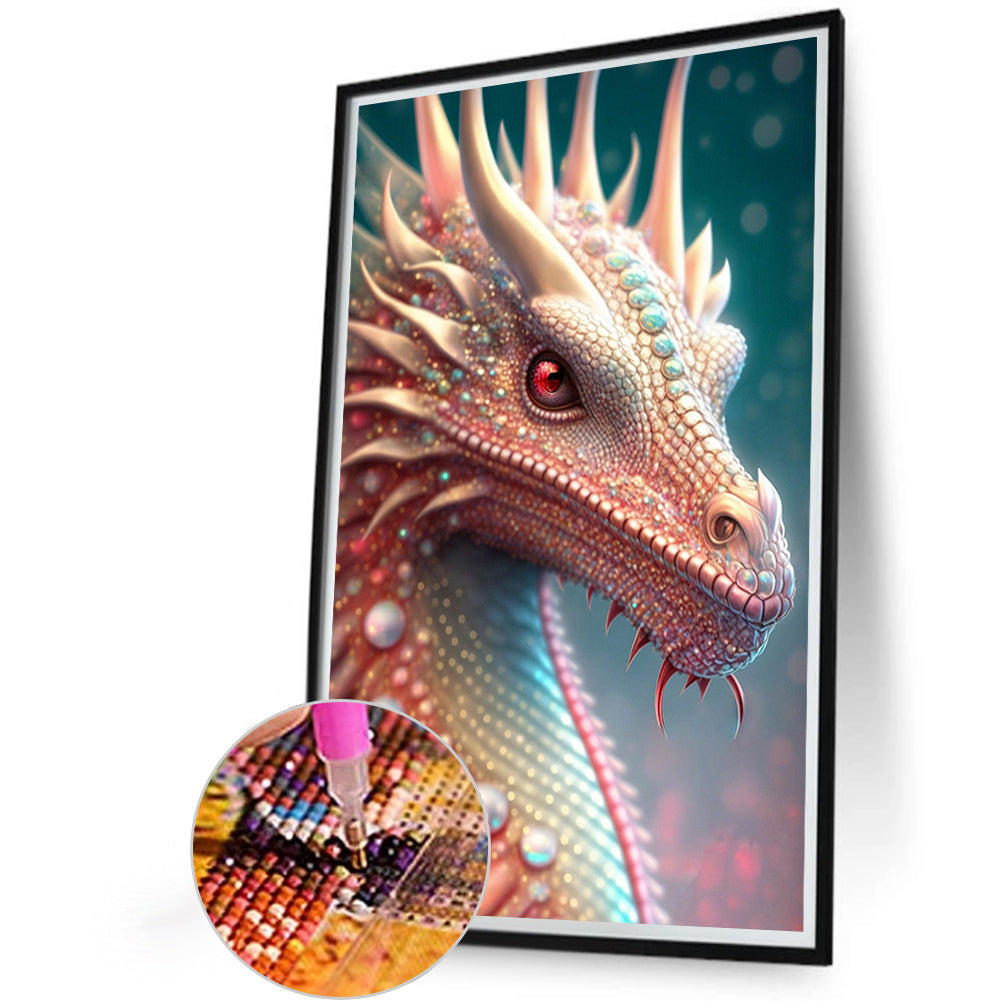 Dragon Art - Full Round Drill Diamond Painting 40*60CM