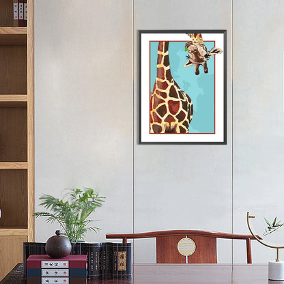Headstand Giraffe - Full Round Drill Diamond Painting 40*50CM