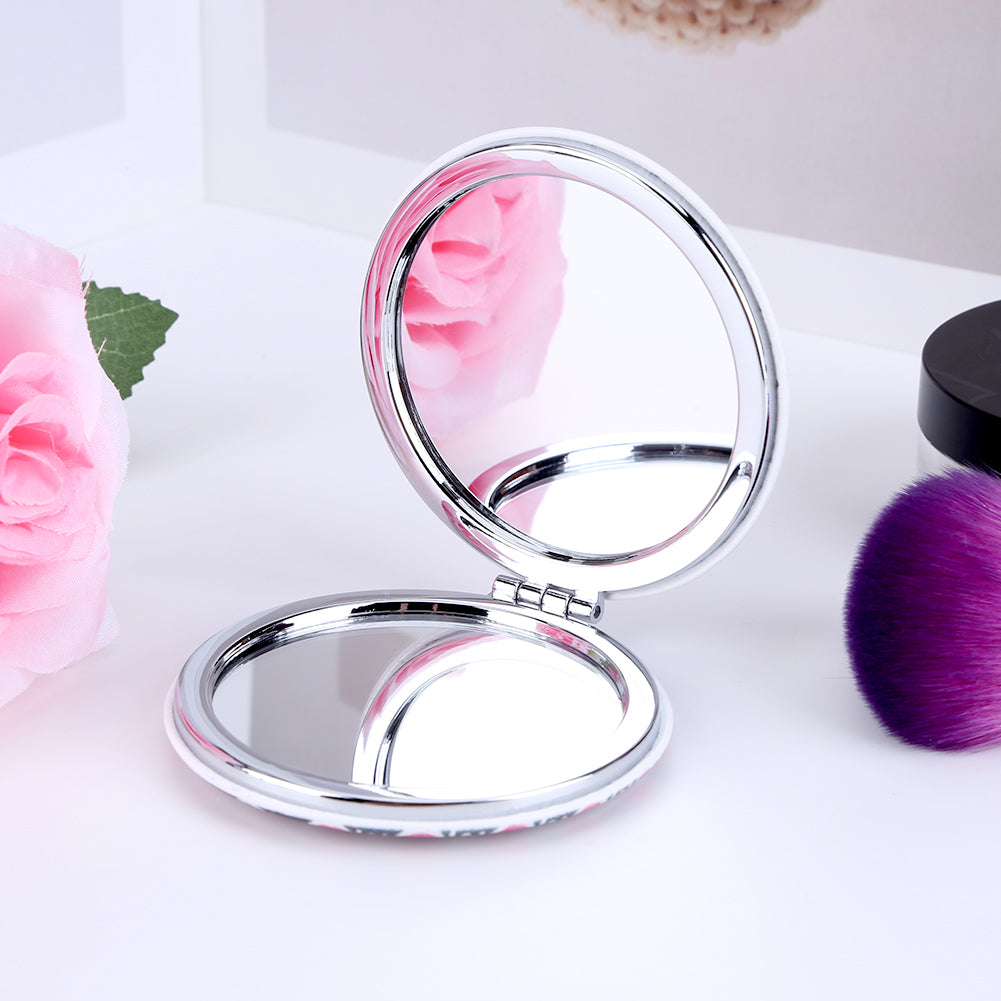 DIY Diamond Painting Makeup Mirror Portable Diamond Art Mosaic Makeup Mirror