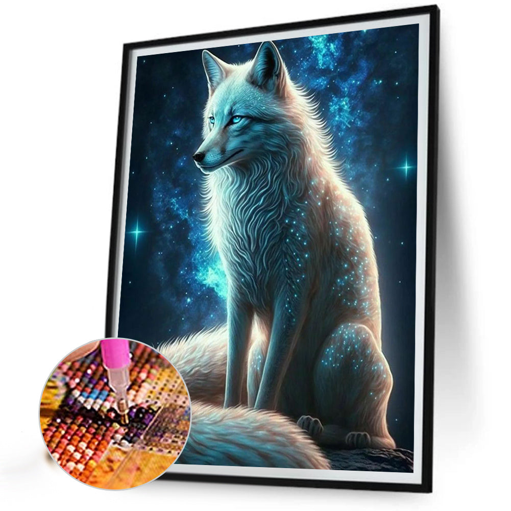 Arctic Fox - Full Round Drill Diamond Painting 30*40CM