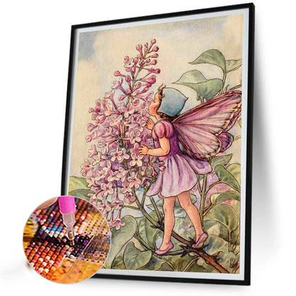 Girl - Full Round Drill Diamond Painting 30*40CM