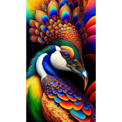 Peacock - Full Square Drill Diamond Painting 40*70CM