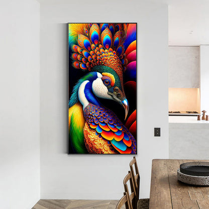 Peacock - Full Square Drill Diamond Painting 40*70CM