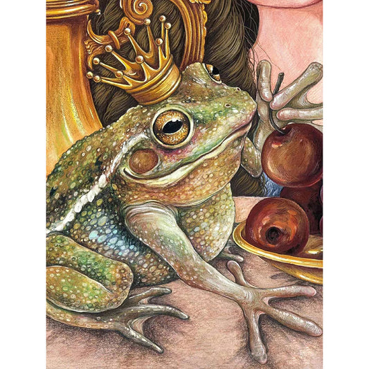 Frog Prince - Full Round Drill Diamond Painting 30*40CM