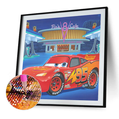 Cars - Full Round Drill Diamond Painting 40*40CM