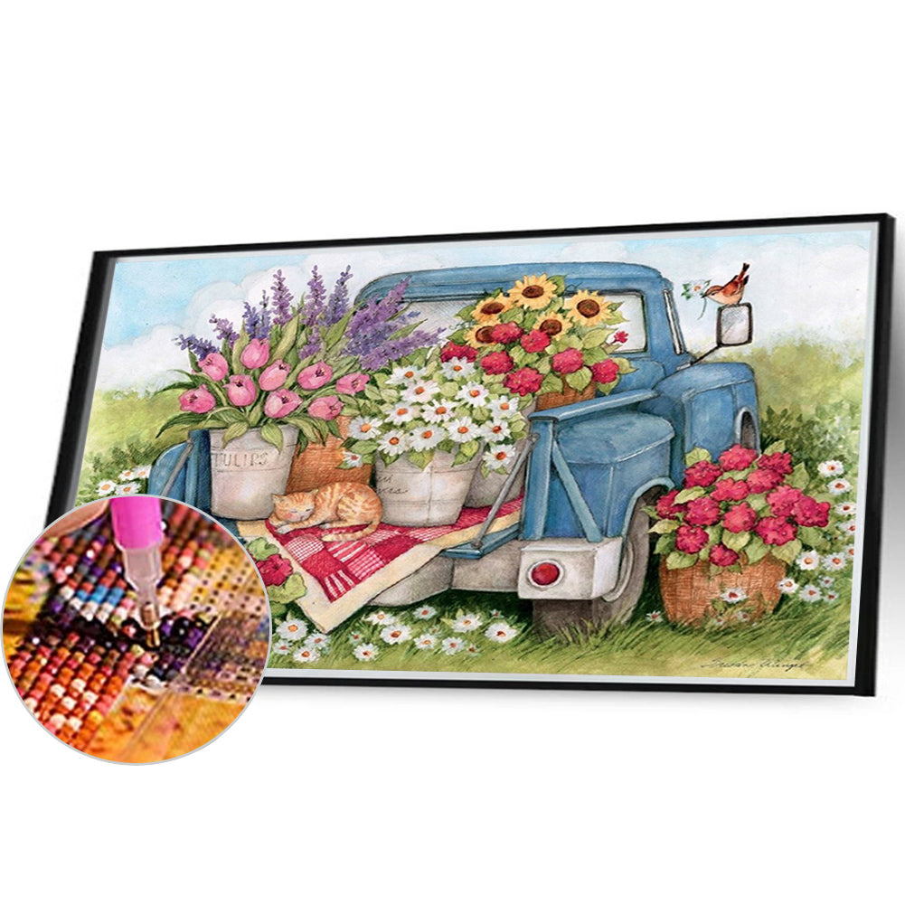 Floats - Full Round Drill Diamond Painting 40*30CM