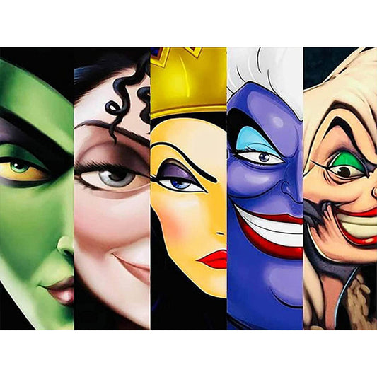 Evil Queen - Full Round Drill Diamond Painting 40*30CM
