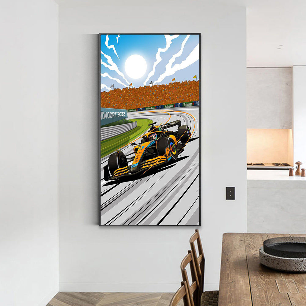 Cool Car - Full Square Drill Diamond Painting 40*70CM
