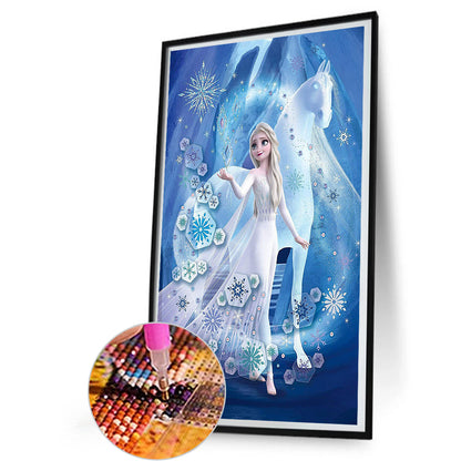 Frozen Elsa - Full Round Drill Diamond Painting 30*50CM