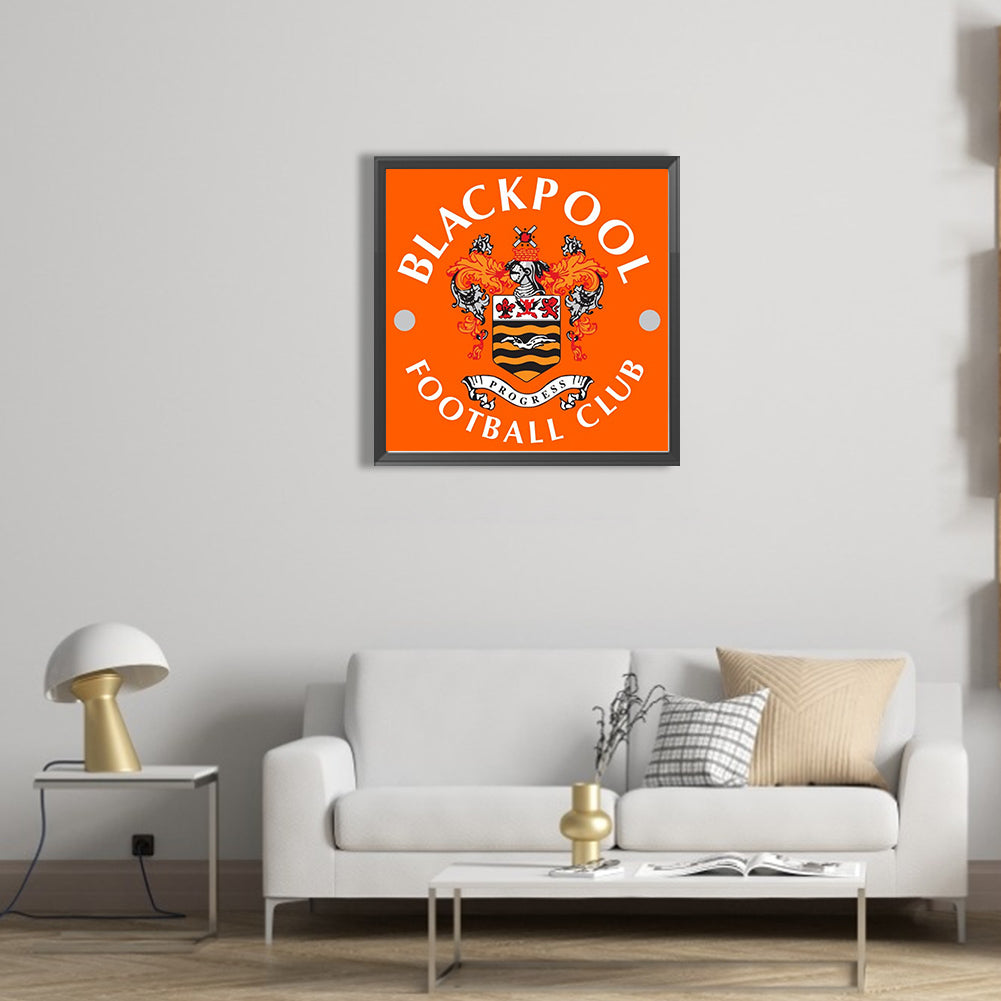 Blackpool Football Club - Full Square Drill Diamond Painting 50*50CM