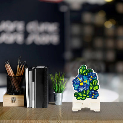 DIY Diamond Art Mobile Phone Stand Rack for Desktop Handmade Crystal Resin Craft