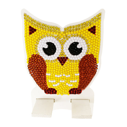 DIY Diamond Art Mobile Phone Stand Rack for Desktop Handmade Crystal Resin Craft