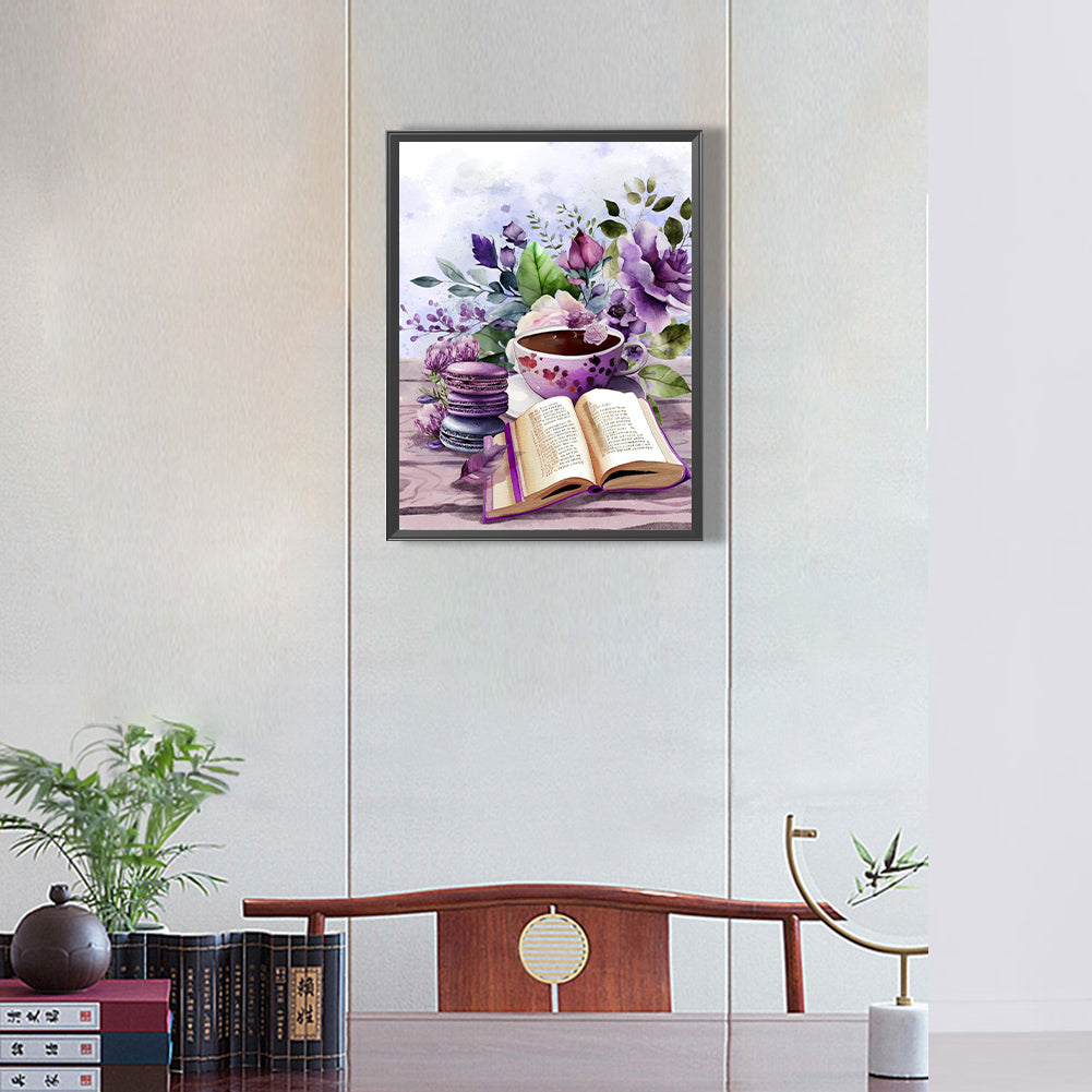 Lavender - Full Round Drill Diamond Painting 30*40CM