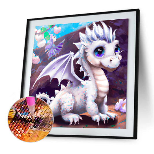 Cartoon Pterodactyl - Full Round Drill Diamond Painting 30*30CM