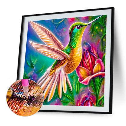 Hummingbird - Full Square Drill Diamond Painting 50*50CM