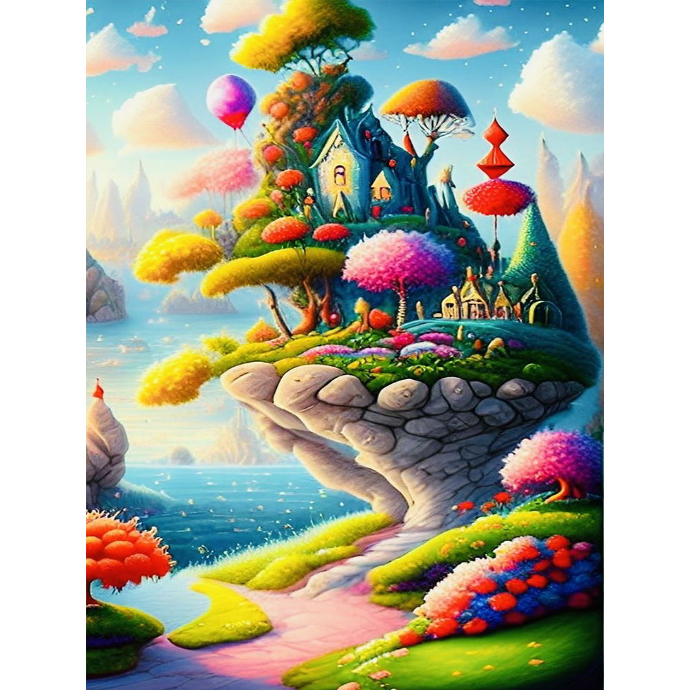 Colorful World - Full Round Drill Diamond Painting 30*40CM