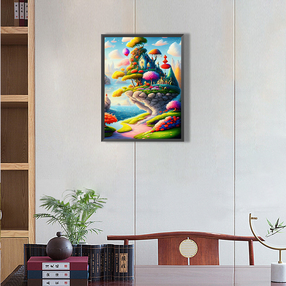 Colorful World - Full Round Drill Diamond Painting 30*40CM
