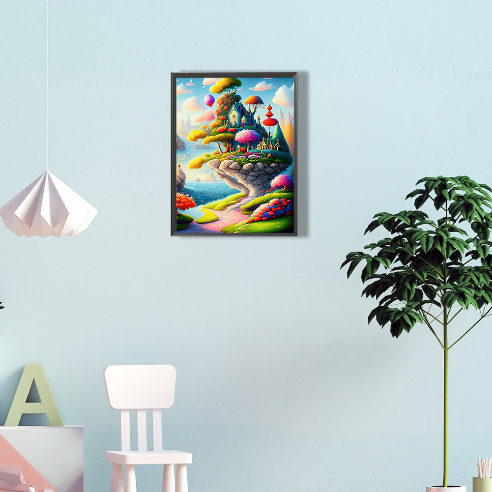 Colorful World - Full Round Drill Diamond Painting 30*40CM