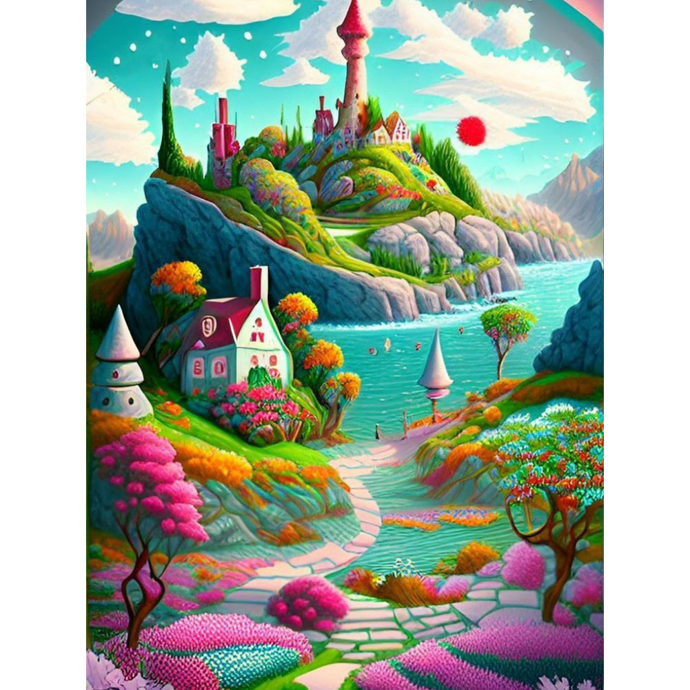Colorful World - Full Round Drill Diamond Painting 30*40CM