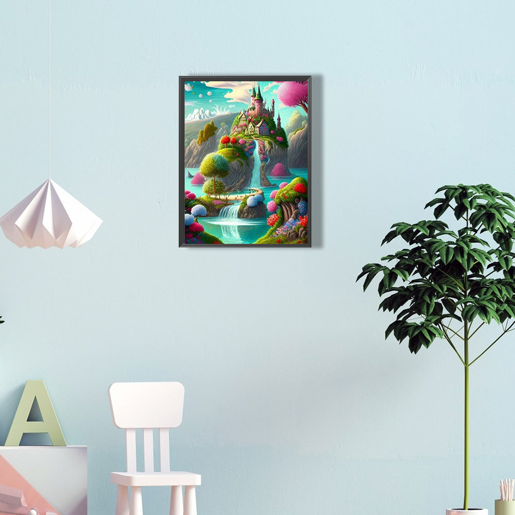 Colorful World - Full Round Drill Diamond Painting 30*40CM