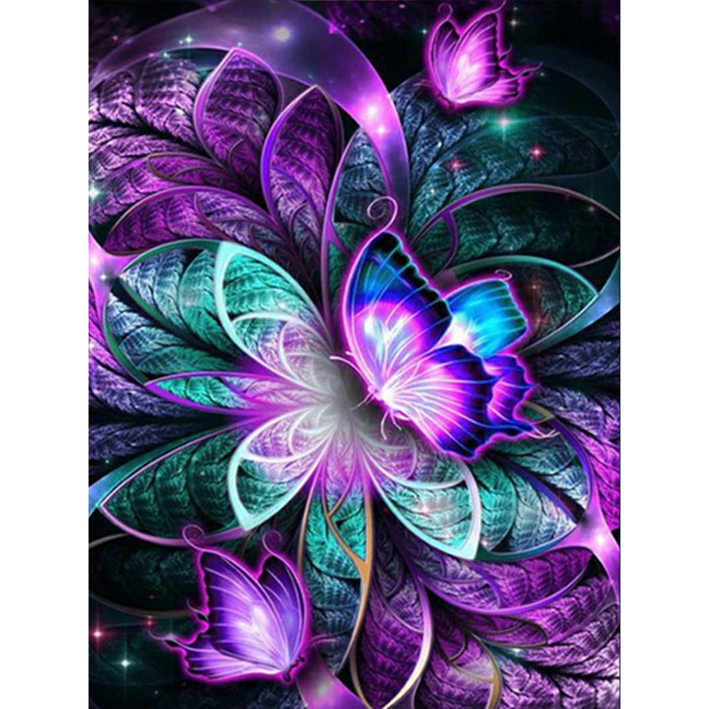 Colorful Flowers - Full Round Drill Diamond Painting 30*40CM