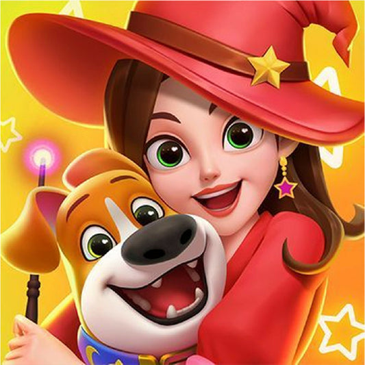 Spin Spell - Full Round Drill Diamond Painting 30*30CM