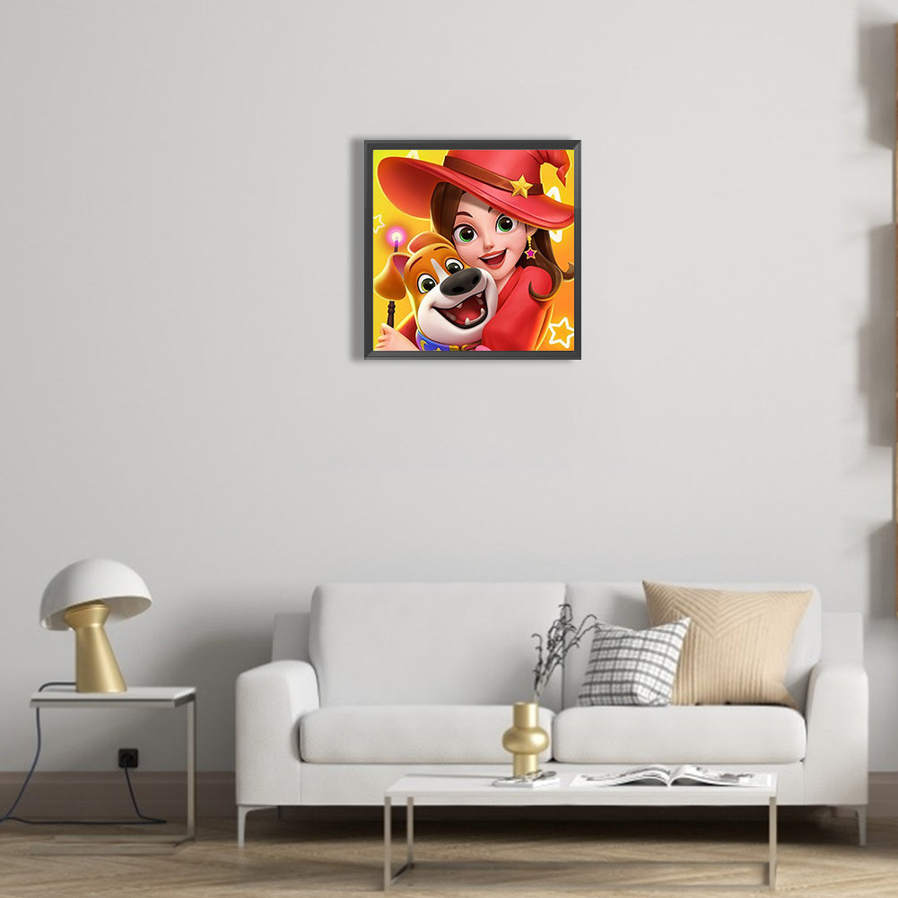 Spin Spell - Full Round Drill Diamond Painting 30*30CM