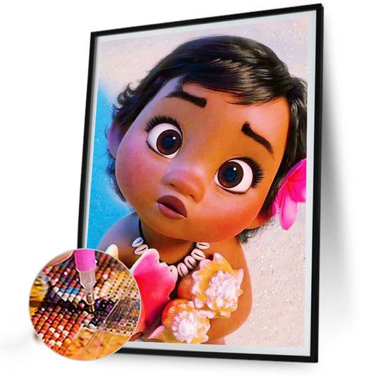 Moana - Full Round Drill Diamond Painting 30*40CM