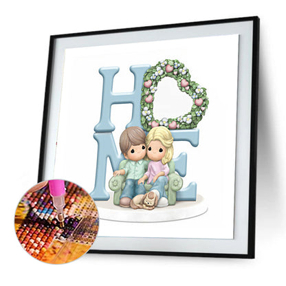 Precious Memory Doll - Full Round Drill Diamond Painting 30*30CM