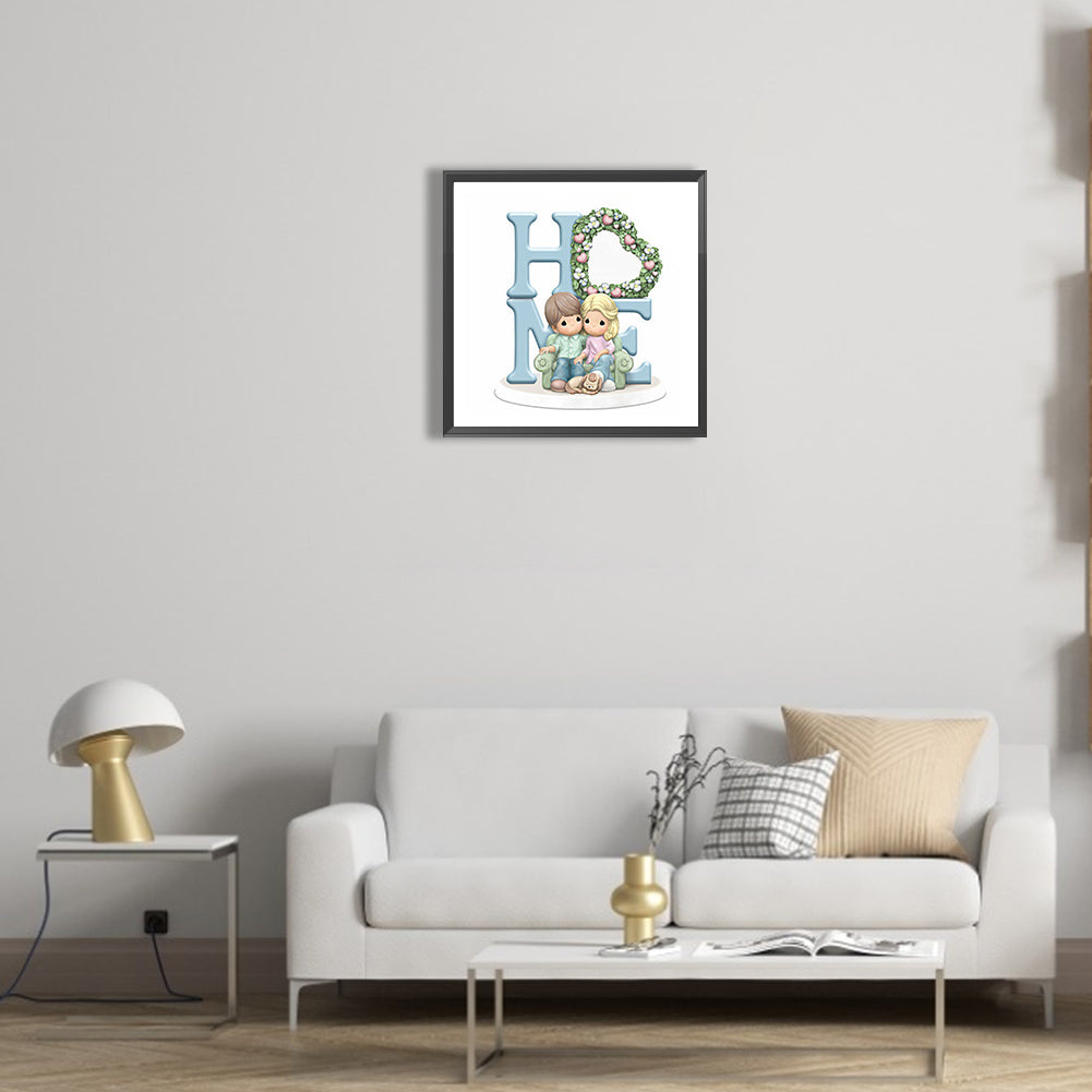 Precious Memory Doll - Full Round Drill Diamond Painting 30*30CM