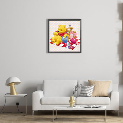 Winnie The Pooh - Full Round Drill Diamond Painting 40*40CM