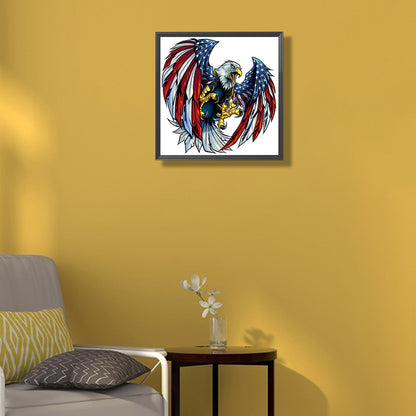 Eagle - Full Round Drill Diamond Painting 30*30CM