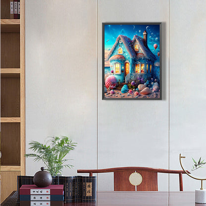 Colorful House - Full Round Drill Diamond Painting 30*40CM