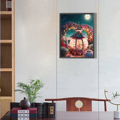 Colorful House - Full Round Drill Diamond Painting 30*40CM