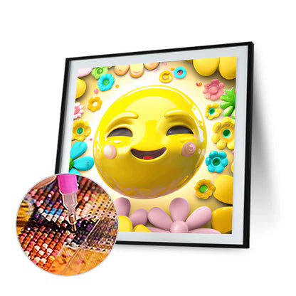 Wreath Emoticon Pack - Full Round Drill Diamond Painting 30*30CM