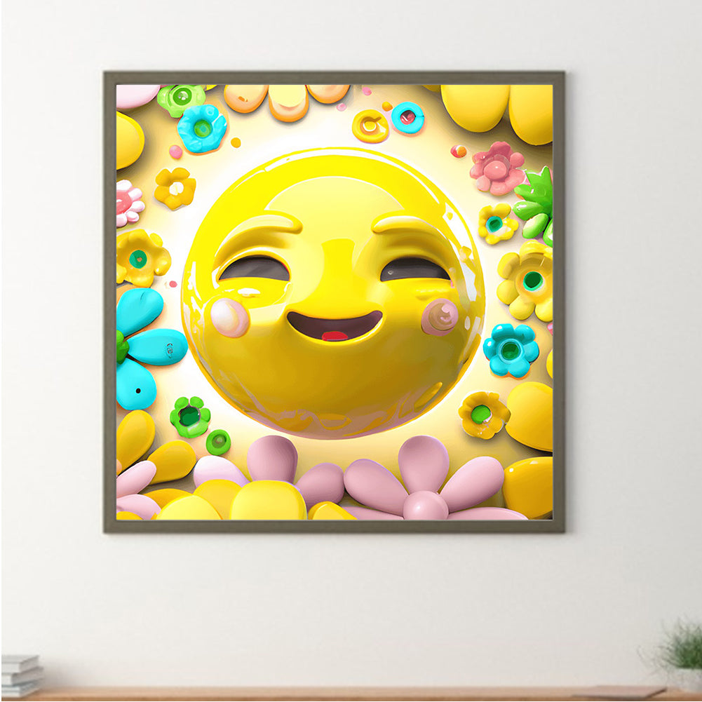 Wreath Emoticon Pack - Full Round Drill Diamond Painting 30*30CM