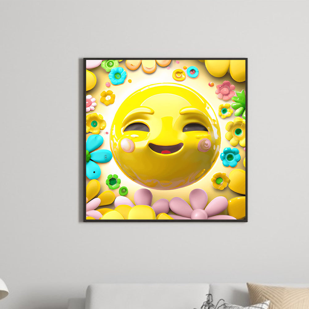 Wreath Emoticon Pack - Full Round Drill Diamond Painting 30*30CM