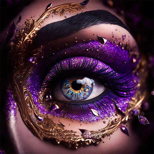 Art Eyes - Full Round Drill Diamond Painting 30*30CM