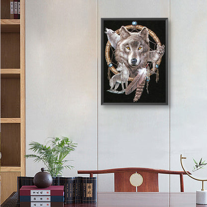 Dreamcatcher - Full Round Drill Diamond Painting 30*40CM