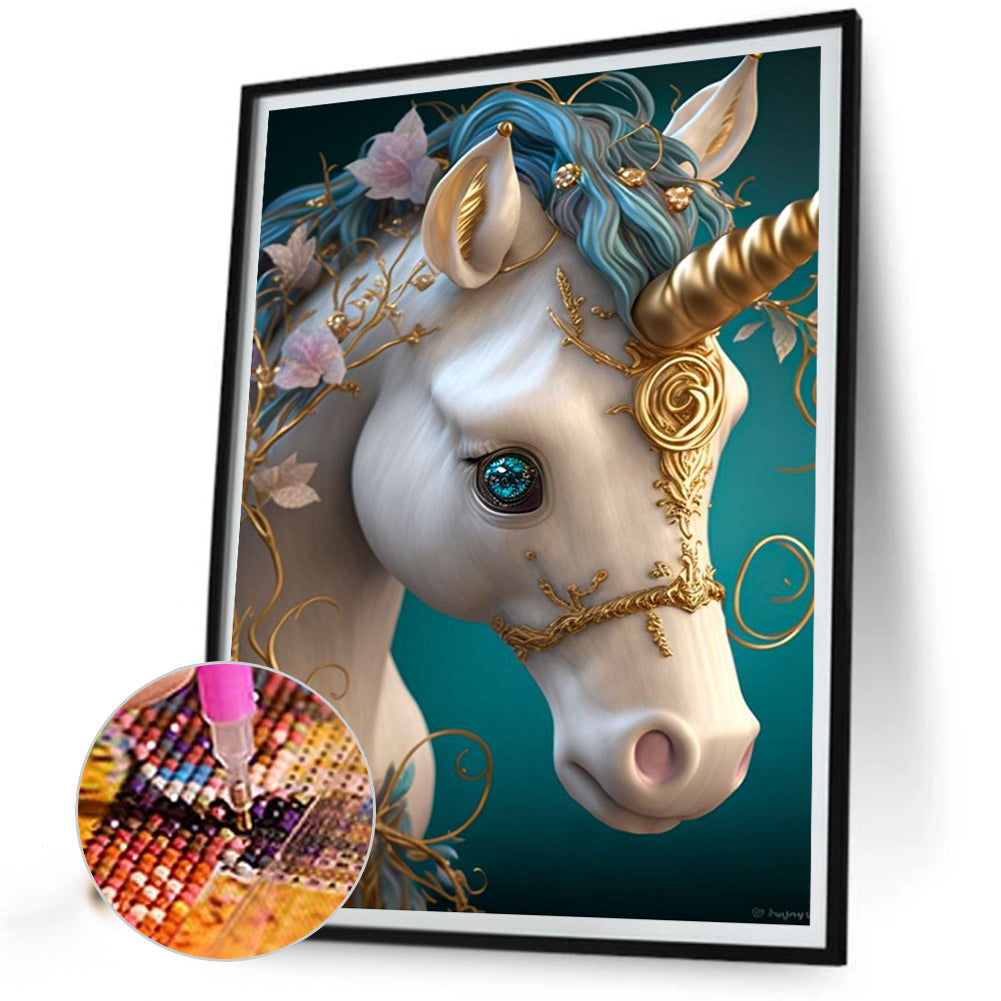 Horse - Full Round Drill Diamond Painting 30*40CM