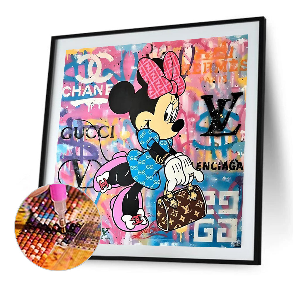 Mickey Mouse - Full Round Drill Diamond Painting 40*40CM