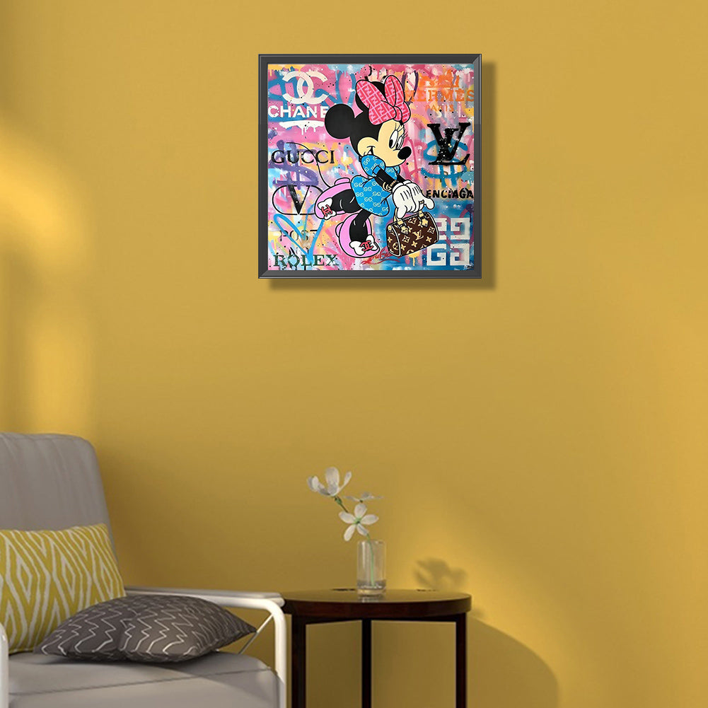 Mickey Mouse - Full Round Drill Diamond Painting 40*40CM