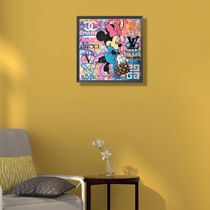 Mickey Mouse - Full Round Drill Diamond Painting 40*40CM