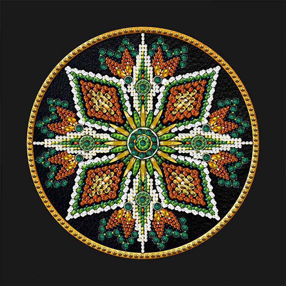 Mandala - Special Shaped Drill Diamond Painting 30*30CM