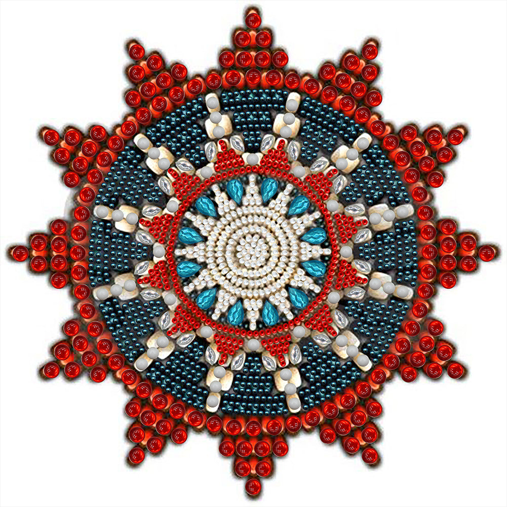 Mandala - Special Shaped Drill Diamond Painting 30*30CM