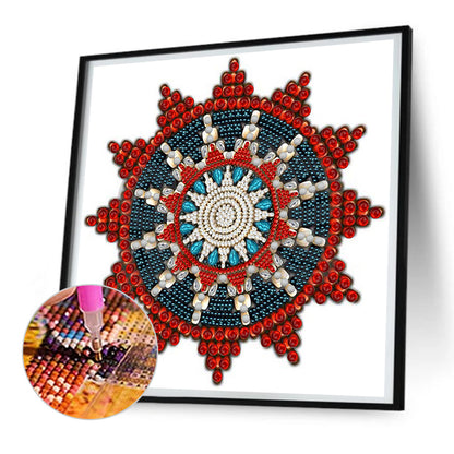 Mandala - Special Shaped Drill Diamond Painting 30*30CM